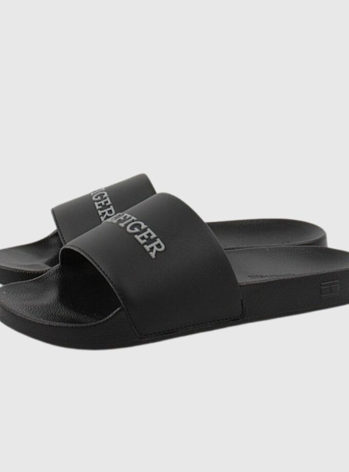 Tommy Hilfiger Men's Hilfiger Raised Pool Slide Footwears