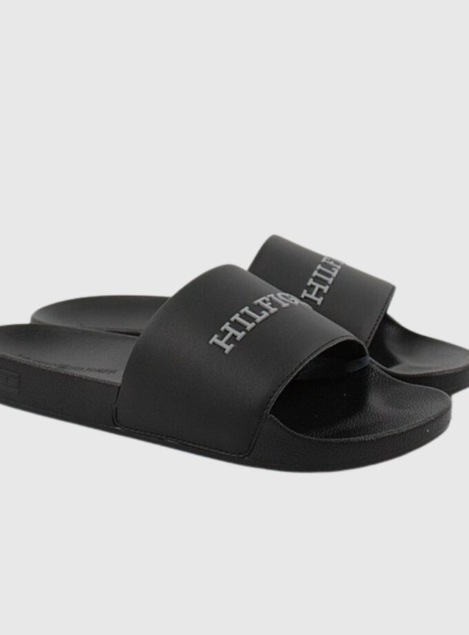 Tommy Hilfiger Men's Hilfiger Raised Pool Slide Footwears