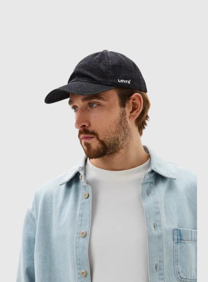 Levi's Unisex Essential Black OS size Cap