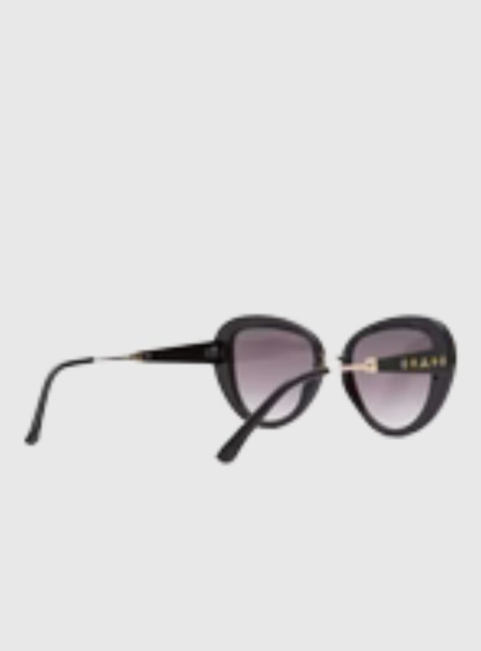 Aldo's Iconisun Women's Black-Gold Multi Sunglasses