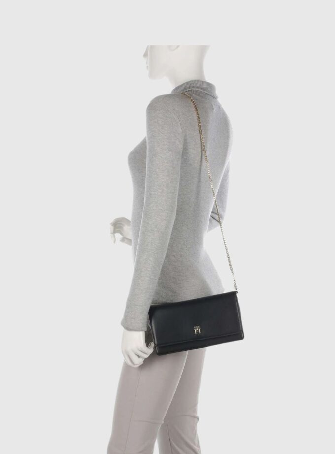 Tommy Hilfiger TH Refined Women's Crossbody bag synthetic black